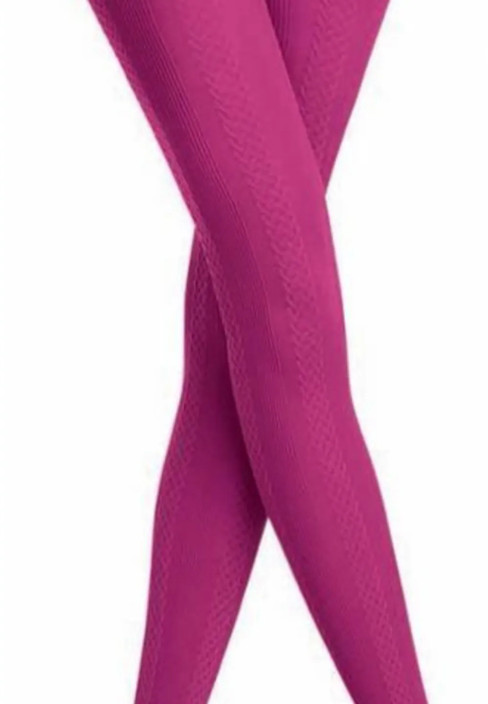 Dres croșetat Penti 60 DEN Gilda damă magenta - 1