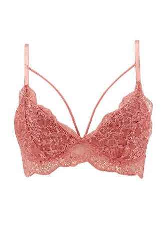 Sutien Fără pushup, Bralette, coral