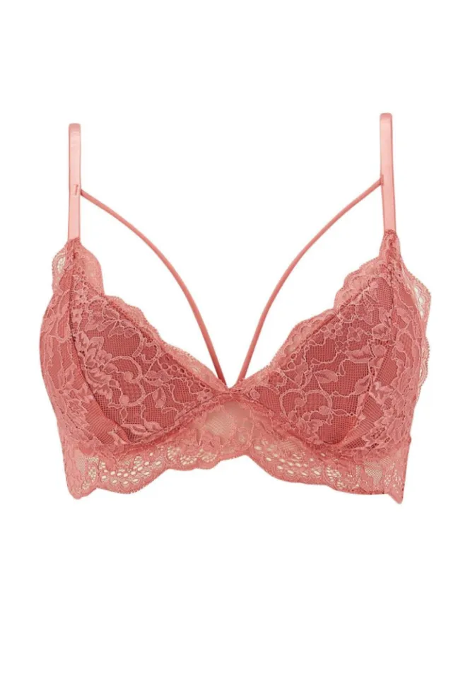 Sutien Fără pushup, Bralette, coral