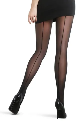 Dres Penti Nostalji Negru 20 DEN – stil retro și feminitate modernă hover
