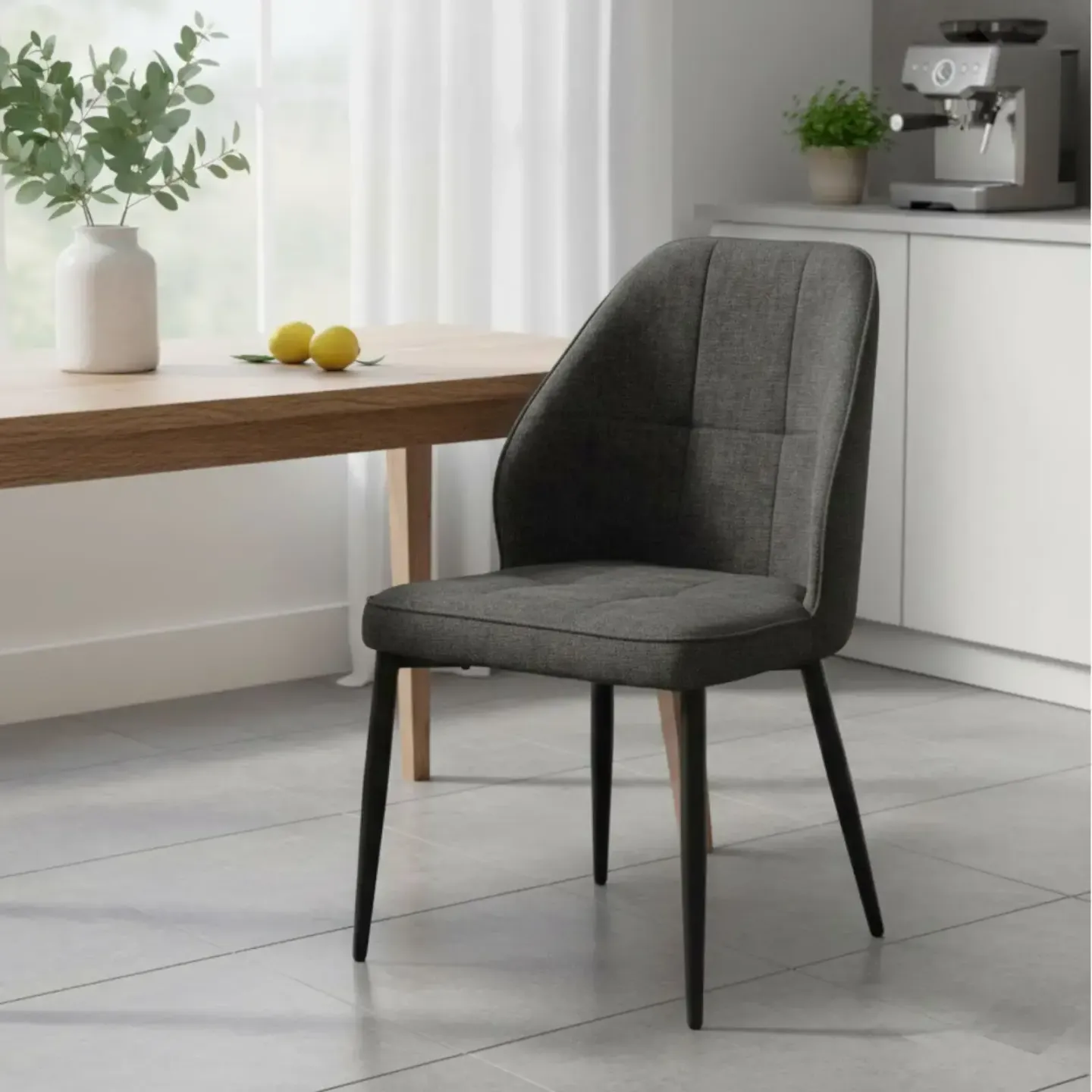 Scaun Velto, culoare Negru - 7